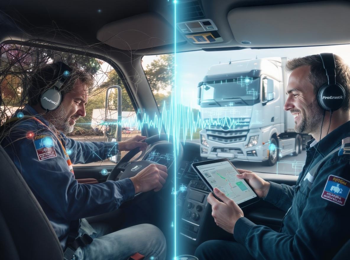 Forbedring af opbevaring af lastbilchauffør med fremspringet GPS -sporingsteknologi