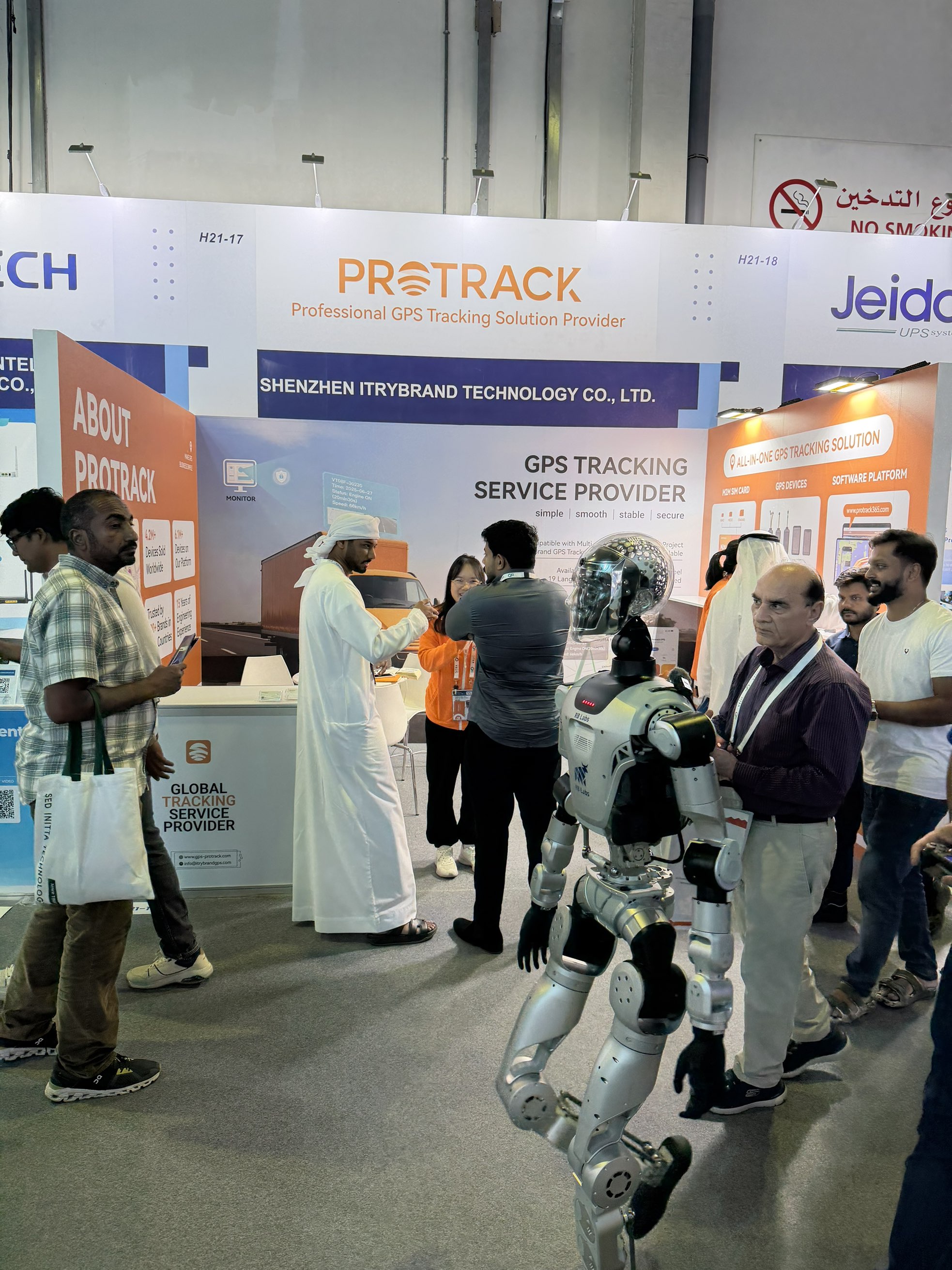 En bragende succes! Protrack afslutter en fantastisk uge på GITEX GLOBAL i Dubai